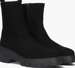 zwarte unisa enkelboots jofo