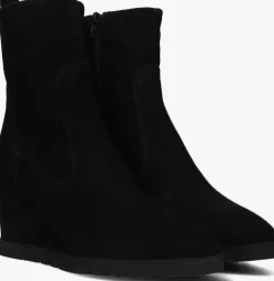 zwarte unisa enkellaarsjes uday