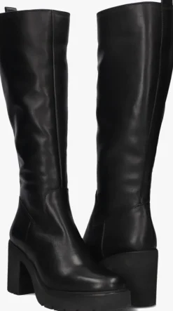 zwarte unisa hoge laarzen karena
