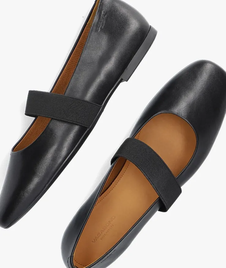zwarte vagabond shoemakers ballerina's jolin 501