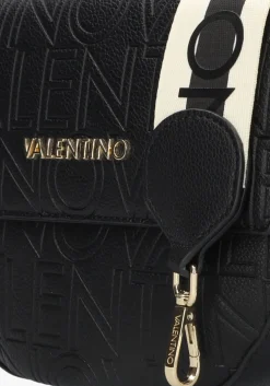 zwarte valentino bags schoudertas pansy flap bag