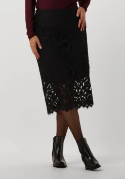 VANILIA e midirok lace pencil skirt>DAMES Rokken