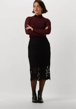 VANILIA e midirok lace pencil skirt>DAMES Rokken
