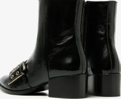 zwarte via vai enkellaarsjes rose camden