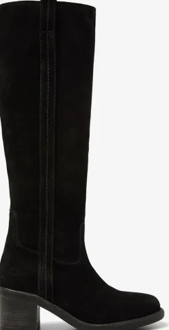 zwarte via vai hoge laarzen flo helen