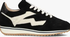 zwarte via vai lage sneakers mikki alex