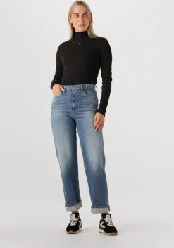 zwarte via vai lage sneakers mikki alex