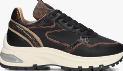 zwarte via vai lage sneakers liz dulce
