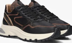 zwarte via vai lage sneakers liz dulce