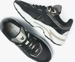 zwarte via vai lage sneakers vesper kelsey