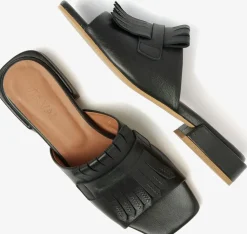 zwarte via vai slippers gigi randy