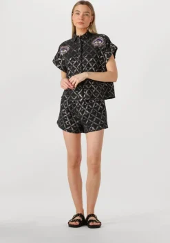 zwarte wild korte broek celine