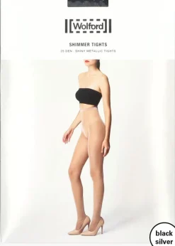 WOLFORD e panty's shimmer tights>DAMES Beenmode