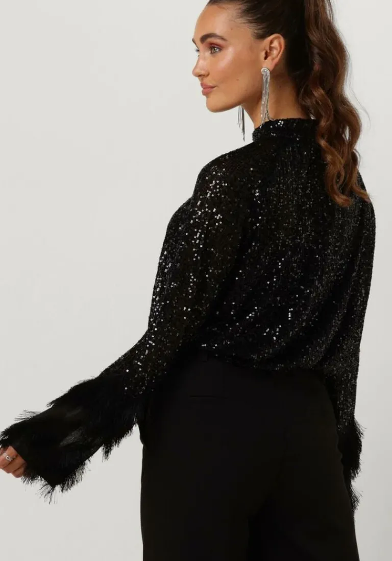 Y.A.S. e blouses yasflow sequin ls top>DAMES Blouses