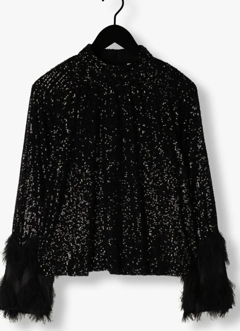 Y.A.S. e blouses yasflow sequin ls top>DAMES Blouses