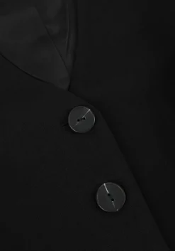 zwarte y.a.s. gilet yaslikka waistcoat