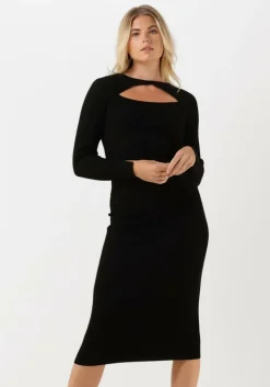 Y.A.S. e midi jurk yaskanna ls midi knit dress>DAMES Jurken