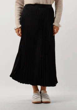 zwarte y.a.s. midirok yasceline hw midi skirt s.