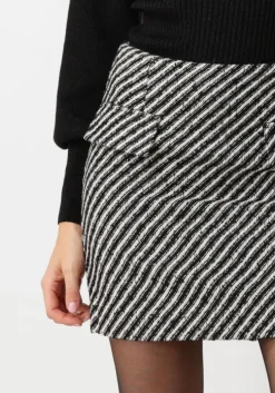 zwarte y.a.s. minirok yaspeppy hw short skirt