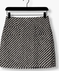zwarte y.a.s. minirok yaspeppy hw short skirt