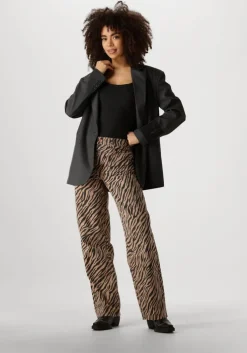 zwarte y.a.s. straight leg jeans yaszira hmw jeans