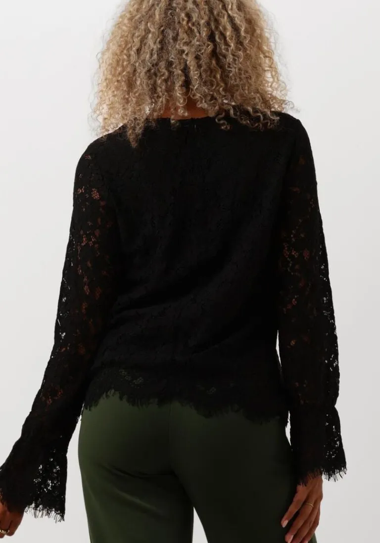Y.A.S. e top yasperla ls lace top>DAMES Tops & T-Shirts