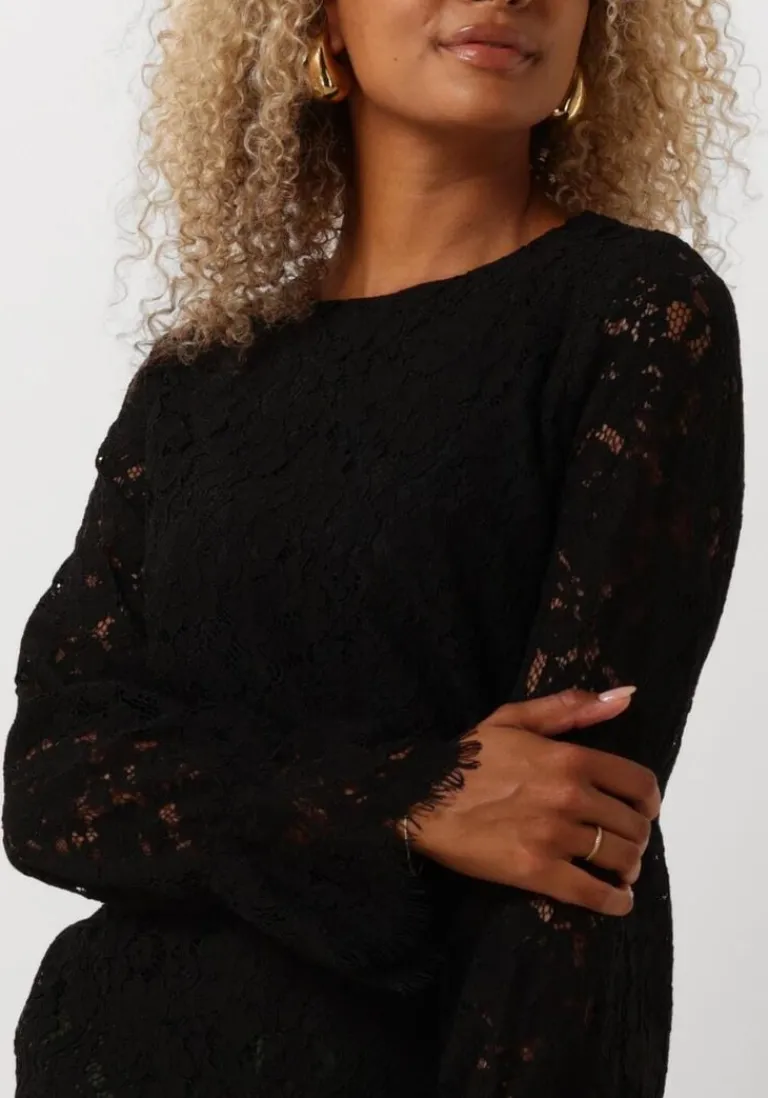 Y.A.S. e top yasperla ls lace top>DAMES Tops & T-Shirts