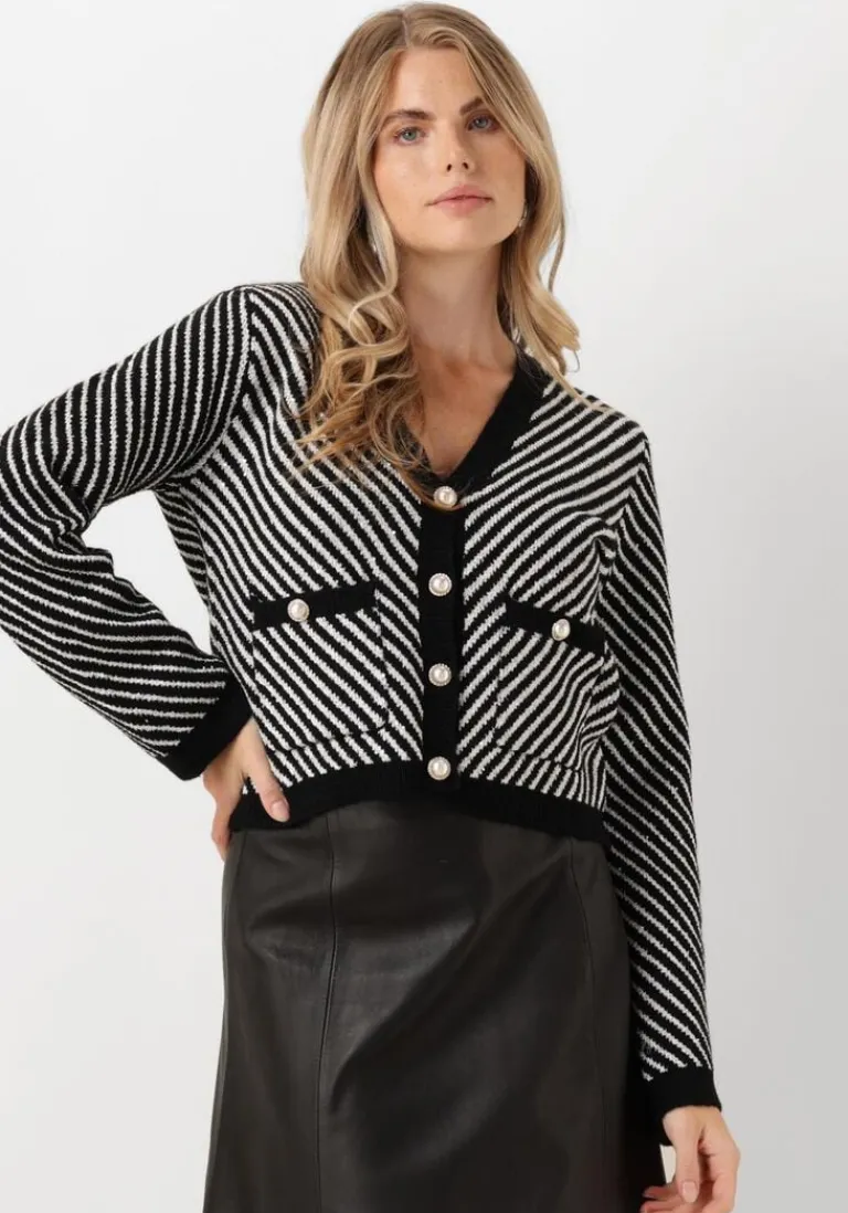 Y.A.S. e vest yascharla ls sequin knit cardigan>DAMES Truien & Vesten