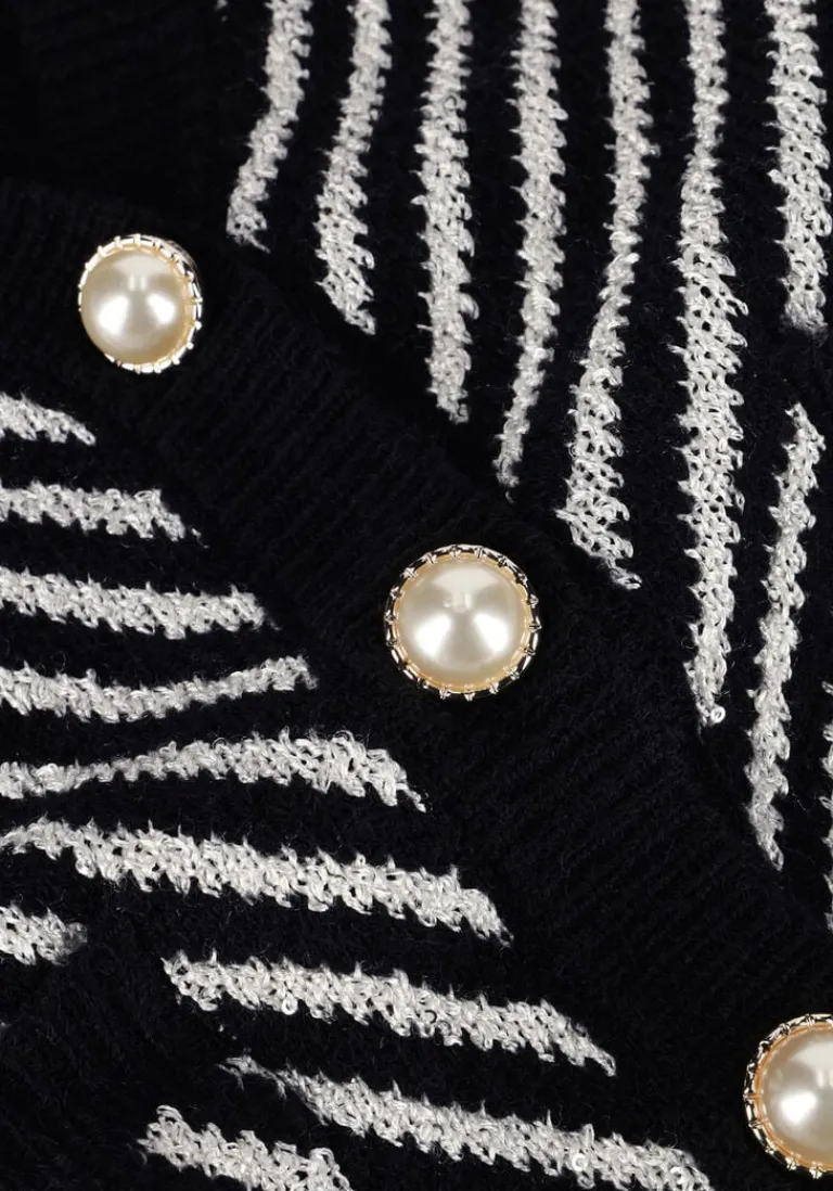 Y.A.S. e vest yascharla ls sequin knit cardigan>DAMES Truien & Vesten