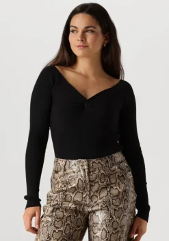 zwarte ydence tops & t-shirts knitted top bowie