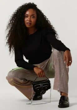 zwarte ydence trui knitted top vera